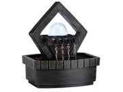 Modern Meditation Fountain with LED Light