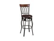 Four Oval Back 30 in. Bar Stool