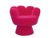 LumiSource CHR MITT3529 HP Mitt Chair Regular Size Hot Pink