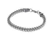 Metro Jewelry Stainless Steel Thick Foxtail Bracelet