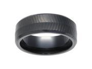 Metro Jewelry Black Ceramic Ring