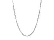Metro Jewelry Stainless Steel Wheat Necklace