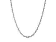 Metro Jewelry 4.0 mm Round Box Chain in Stainless Steel