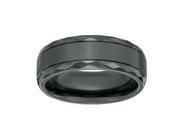 Metro Jewelry Black Zirconium Ring