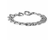 Metro Jewelry Stainless Steel Thick Curb Bracelet