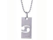 Metro Jewelry Stainless Steel Cancer Horoscope Pendant Necklace