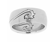 Metro Jewelry Stainless Steel Tribal Band Ring Size 10