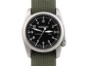 Bertucci A 4T Vintage 44 Aero Men s Titanium Watch Drab Nylon Strap Black Aero Dial 13400