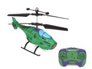 World Tech Toys 34900 2 Channel Marvel R Shaped IR Helicopter with LED Lights The Hulk R