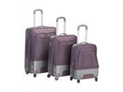 Three Piece Hybrid EVA ABS Luggage Set by Fox Luggage