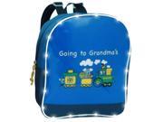 Going to Grandma s Light Up Train Backpack by Mercury Luggage