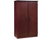 2 Door Wooden Storage Cabinet Cherry by South Shore