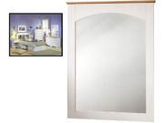 Pure White Maple Mirror by South Shore