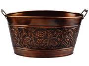 Antique Embossed Party Tub by Old Dutch