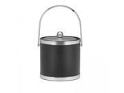 Sophisticates Black 3 Quart Ice Bucket by Kraftware by KraftWare