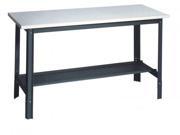Adjustable Workbench with Laminate Top by Edsal