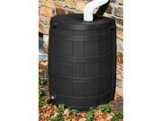 Sterling Rain Wizard 50 50 Gallon Rain Barrel Black by Commerce