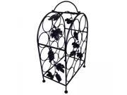 11 Bottle Wine Rack with Grape Vines by Pangaea Trading