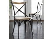 Reclaimed Dining Chairs Set of 2 by Walker Edison