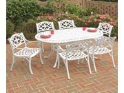 Biscayne 7PC Dining Set 72 Oval Table by Home Styles