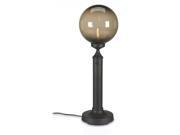 Moonlite 35 Moon Globe Style Outdoor Table Lamp With Bisque Body White Globe by Patio Living Concepts