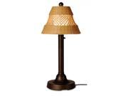 Java 30 Outdoor Table Lamp With Honey Shade by Patio Living Concepts