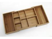 Expandable Bamboo Drawer Organizer by Lipper
