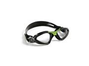 Aqua Sphere Kayenne Swim Goggle Clear Lens Green Great for Swimming