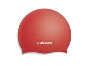 Head Junior Silicone Swimming Cap Red