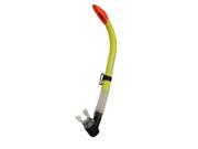 Typhoon Semi Dry Scuba Diving and Snorkeling Snorkel Yellow