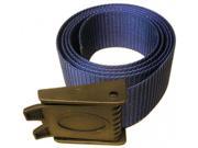 Storm 60in Weight Belt with Plastic Buckle for Freediving and Scuba Divers Blue