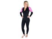 Storm Pink and Black Lycra Scuba Diving Skin Size Small