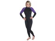 Storm Black Purple Lycra Dive Skin for Scuba Diving Snorkeling and Water Sports X Small