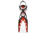 Mares X Stream Open heel Scuba Diving and Snorkeling Fins Small Red