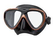Tusa M 211 Black Freedom One Scuba Diving and Snorkeling Mask Bronze Black