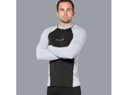 Lavacore Lavaskin Scuba Diving Men s Long Sleeve Shirt Black Grey Small