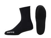 Riffe 3 D Fin Scuba Diving Socks with Non Skid Soles Large