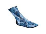 Mares 3mm Blue Camo Scuba Diving Sock Large