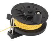 Riffe Low Pro Horizontal Reel Flat Mount with Line