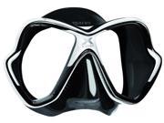 Mares X Vision 14 Scuba Diving Silicone Mask White Black Black