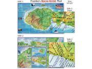 Franko Maps Kauai Guide Map for Scuba Divers and Snorkelers