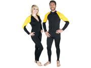 Storm Yellow and Black Lycra Dive Skin Lg for Scuba Diving and Water Sports