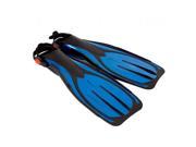 Typhoon Pro II Exceed Fin Small Blue for Scuba Diving and Snorkeling