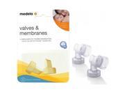 Medela PersonalFit Breastshield Connectors WITH Valves Membranes by Medela