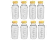 Medela Breastmilk Storage Feeding Bottle with Lids 8 Pack w lid 8oz 250ml