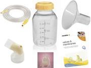 Medela Swing Breast Pump Replacement Parts Kit with Medium 24 mm Breast Shield
