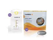 Medela Pump Save Breastmilk Bags 50 pack PLUS Quick Clean Micro Steam Bags