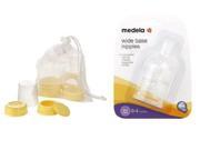 Medela Breastmilk Bottle Wide Base Nipples Slow flow Spare Parts 3 Sets