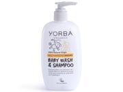 Yorba Organics Baby Wash Shampoo with Wild Harvested Mafura 10 Fluid Ounce