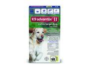 K9 Advantix II for Dogs Over 55 lbs Repel and Kills Fleas Ticks Mosquitos 2pk